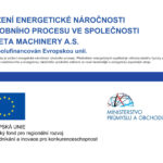 SNÍŽENÍ ENERGETICKÉ NÁROČNOSTI VÝROBNÍHO PROCESU